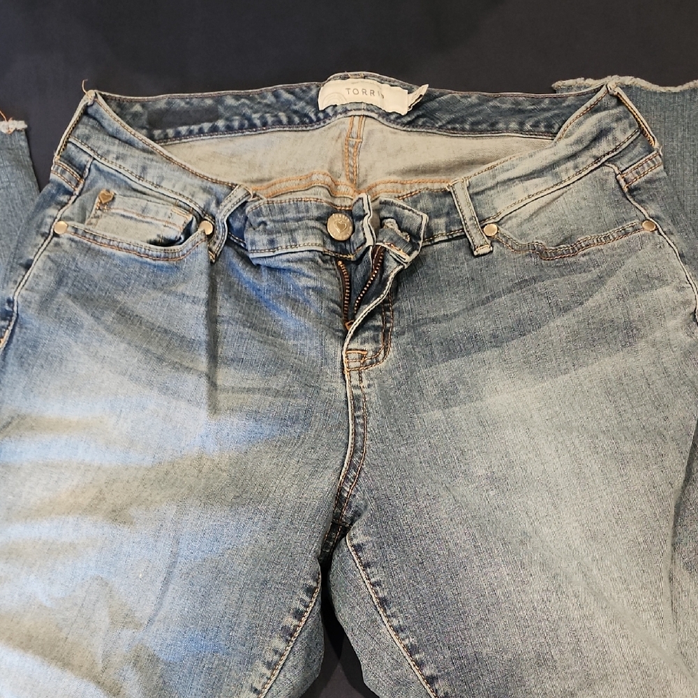 Torrid Light Blue Straight Leg Jeans